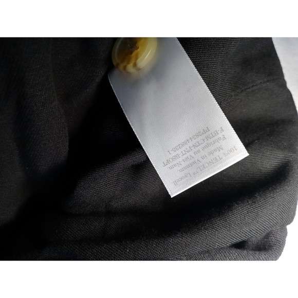 Everlane The Tencel Relaxed Chino Pant Black Soft Pockets Size 16 NWT - Picture 14 of 14